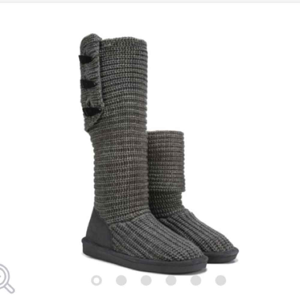 Bearpaw Knit Fold-over Boot